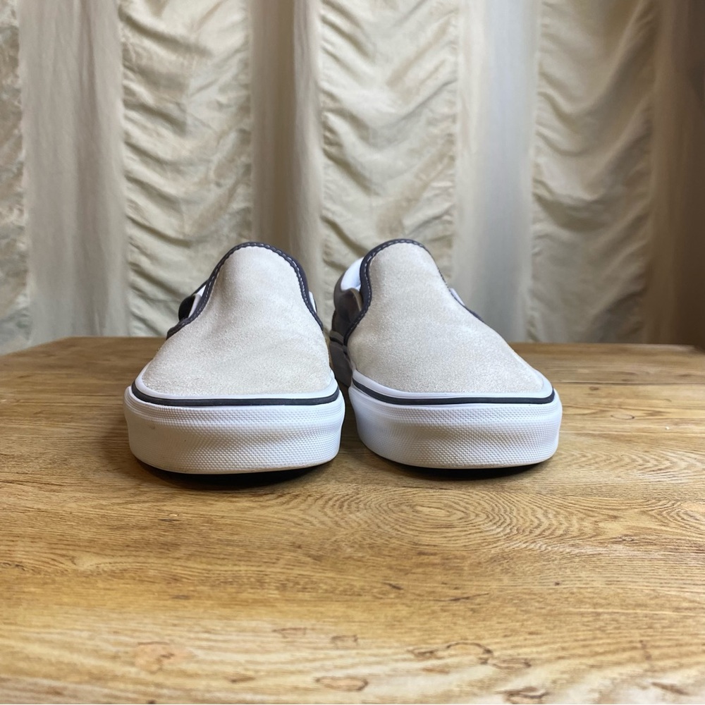Vans Classic Slip On Mix & Match Sneakers Black and White Women 9 Men 7.5 - Picture 5 of 9